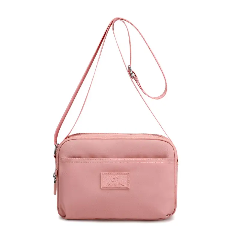Black Crossbody Bag with Long Strap for Women - Image 6