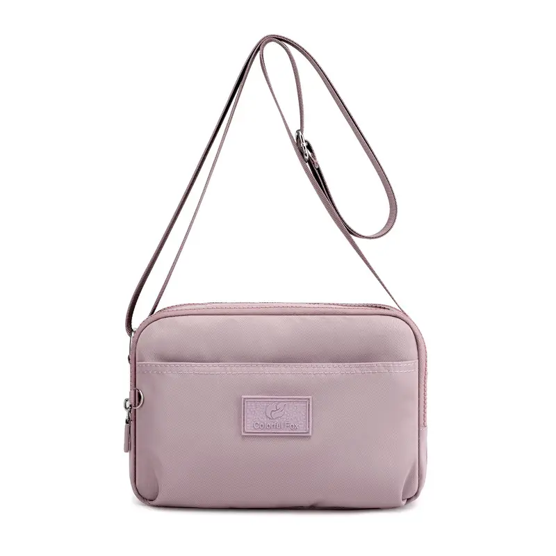Black Crossbody Bag with Long Strap for Women - Image 7