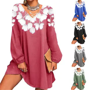 Women Ice Silk T-Shirt Orange White V-Neck Short Sleeve Summer 2022 — feature 38