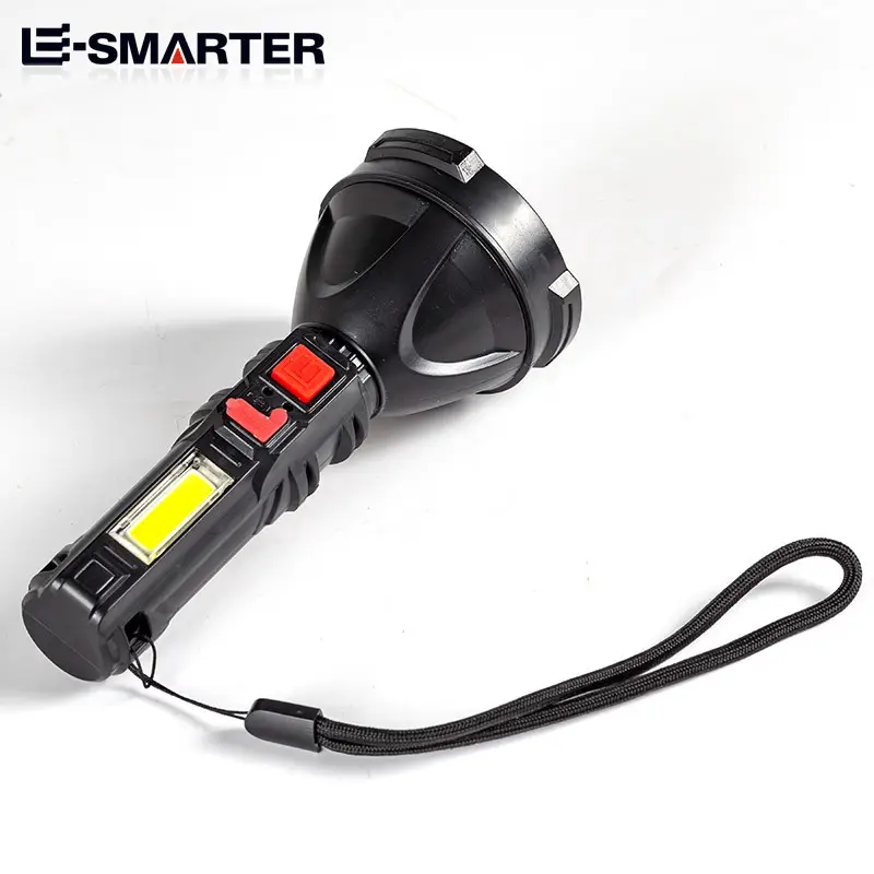 USB Rechargeable COB Flashlight with 60mm Exit - Image 4