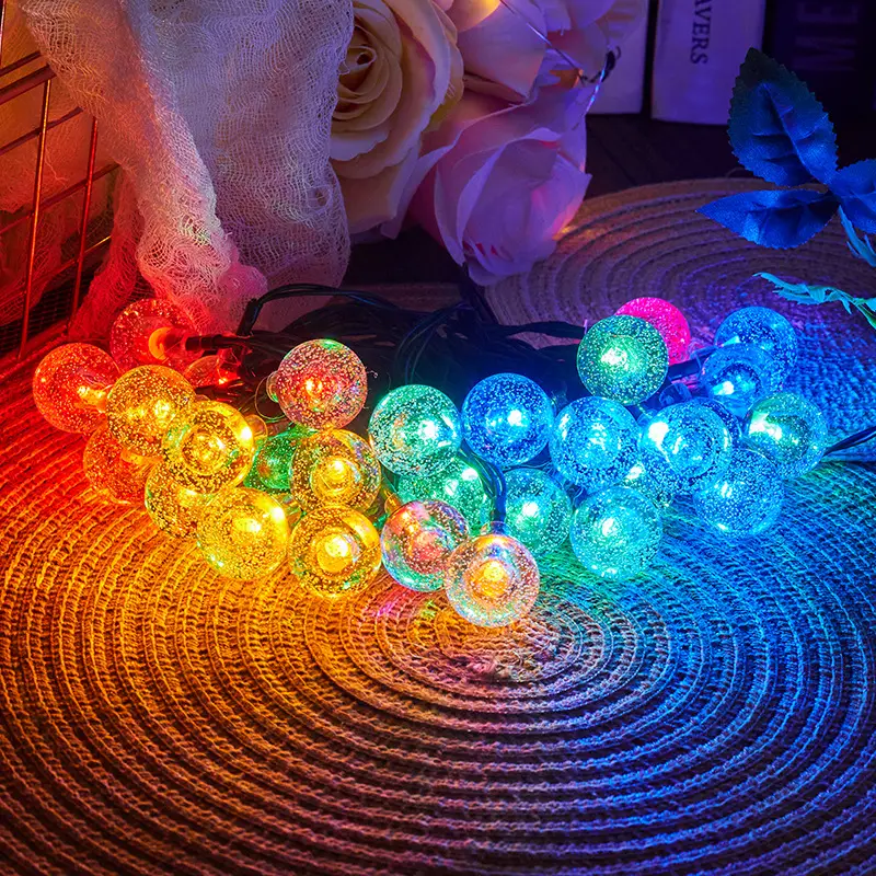 Solar Bubble Light String for Outdoor Camping & Decor - Image 10