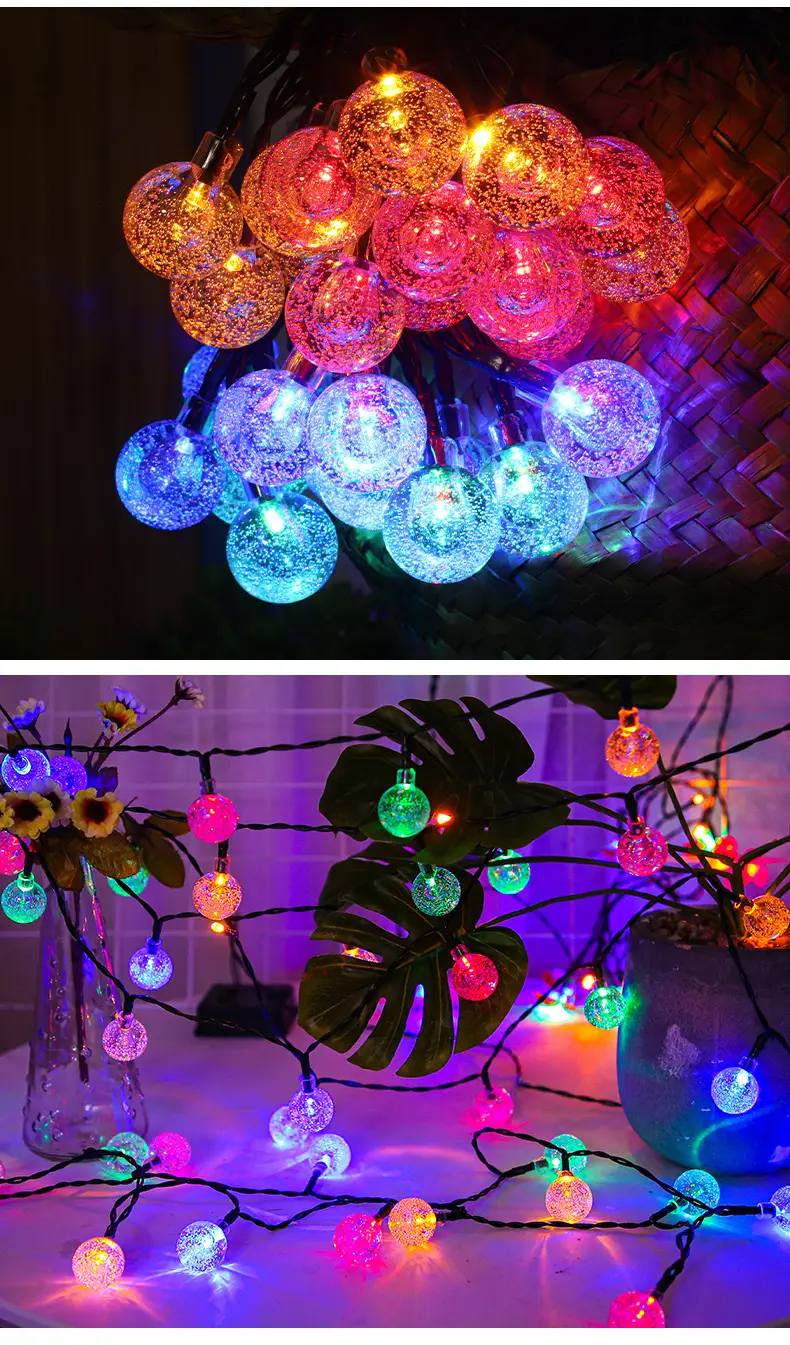 Solar Bubble Light String for Outdoor Camping & Decor — feature 11