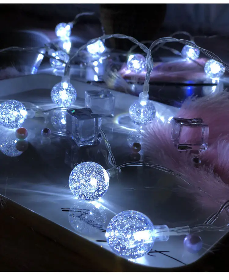 Solar Bubble Light String for Outdoor Camping & Decor - Image 3