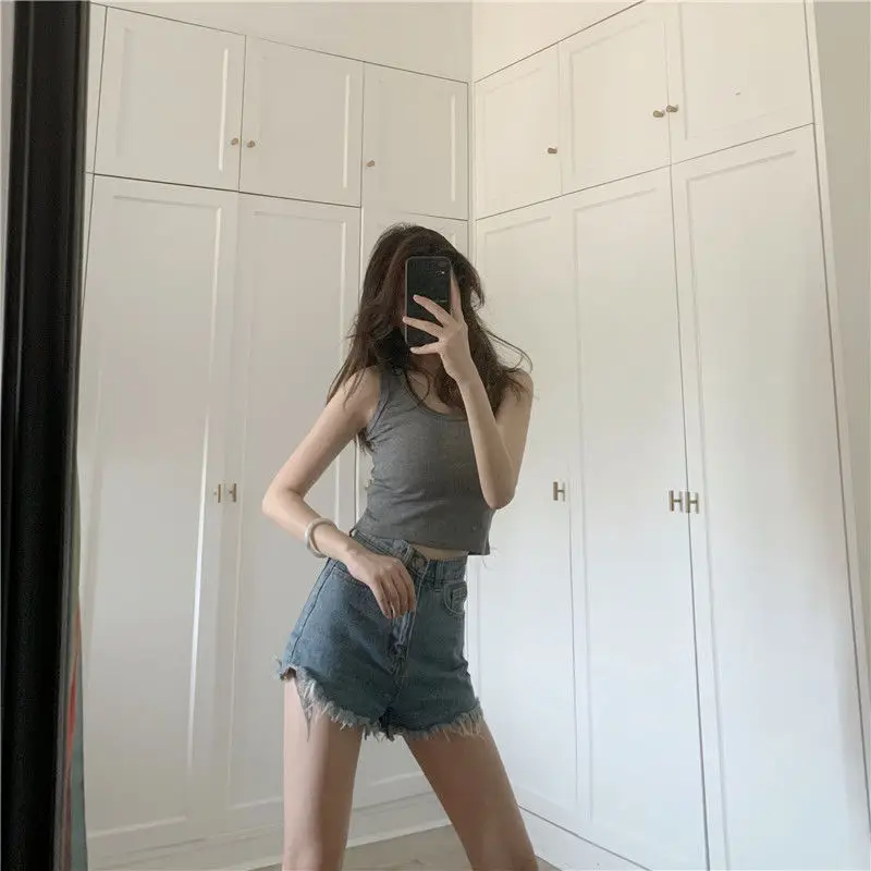 Women's Cotton Sleeveless Top & Shorts Set — feature 15