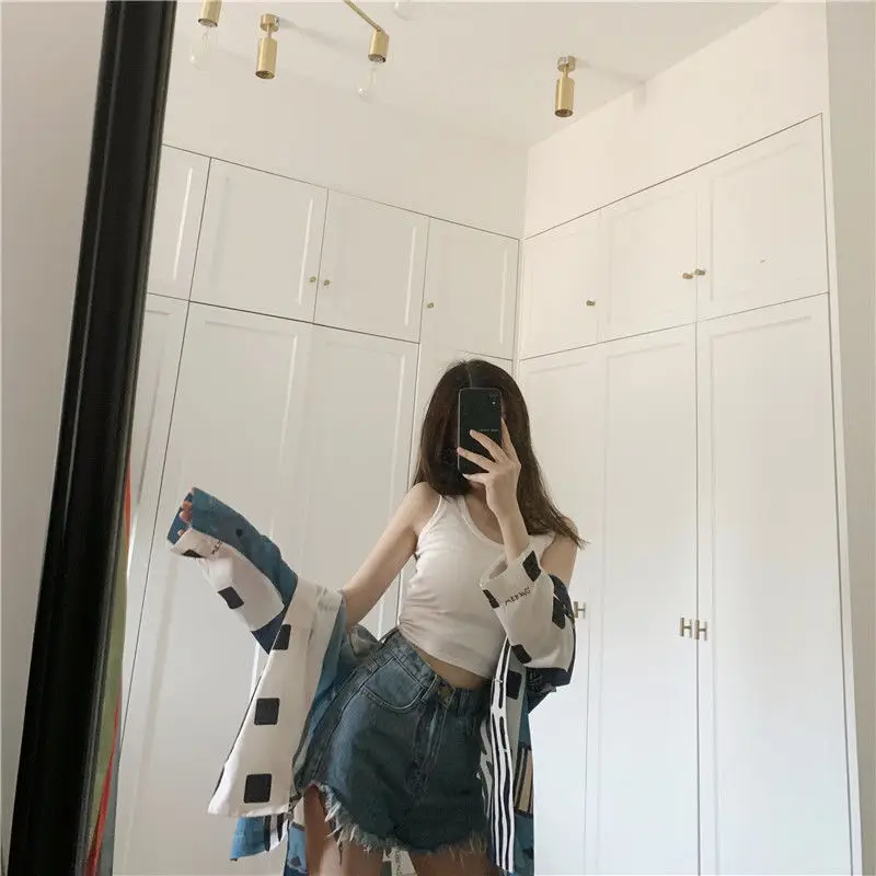 Women's Cotton Sleeveless Top & Shorts Set — feature 20