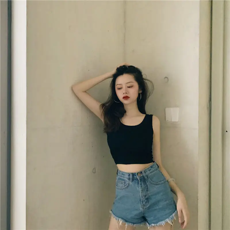 Women's Cotton Sleeveless Top & Shorts Set — feature 4