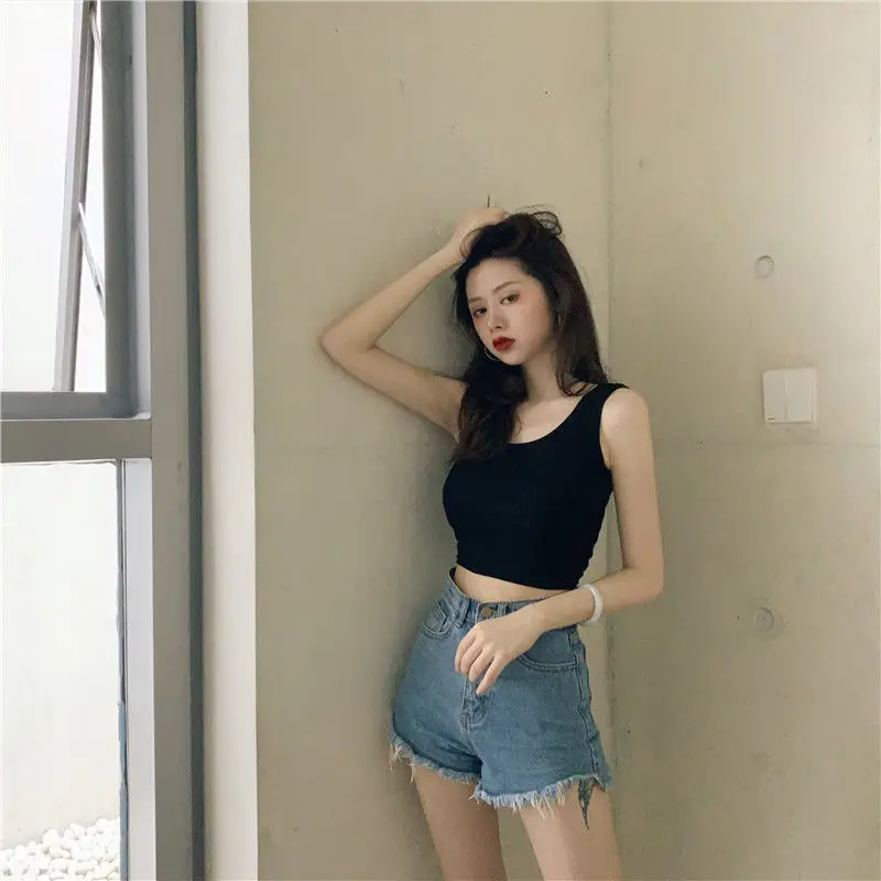 Women's Cotton Sleeveless Top & Shorts Set — feature 6