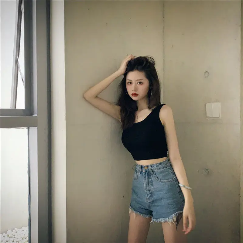 Women's Cotton Sleeveless Top & Shorts Set — feature 7