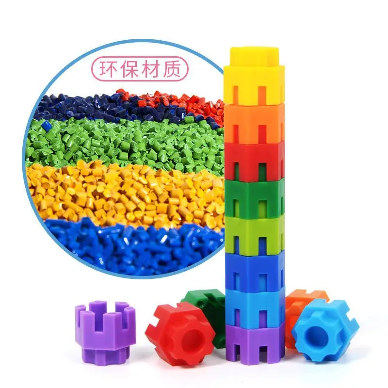 Children's Hexagon Building Blocks for Ages 3-6 - Image 6