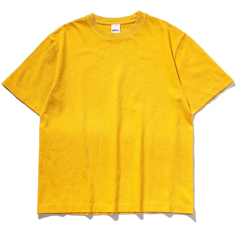 Men Cotton T-Shirt White 300g Xinjiang