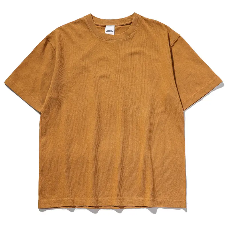 Men Cotton T-Shirt White 300g Xinjiang