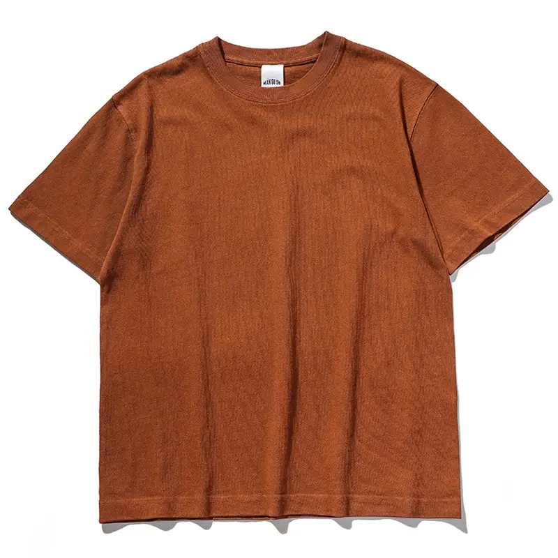 Men Cotton T-Shirt White 300g Xinjiang