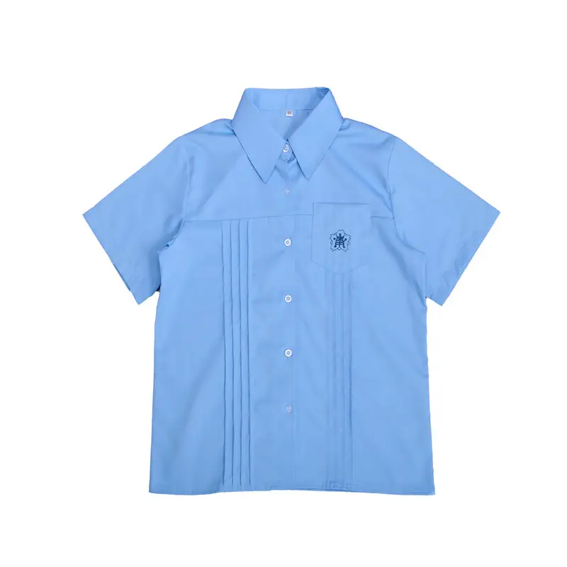 2022 Light Blue Japanese College Shirt Medium - Image 8