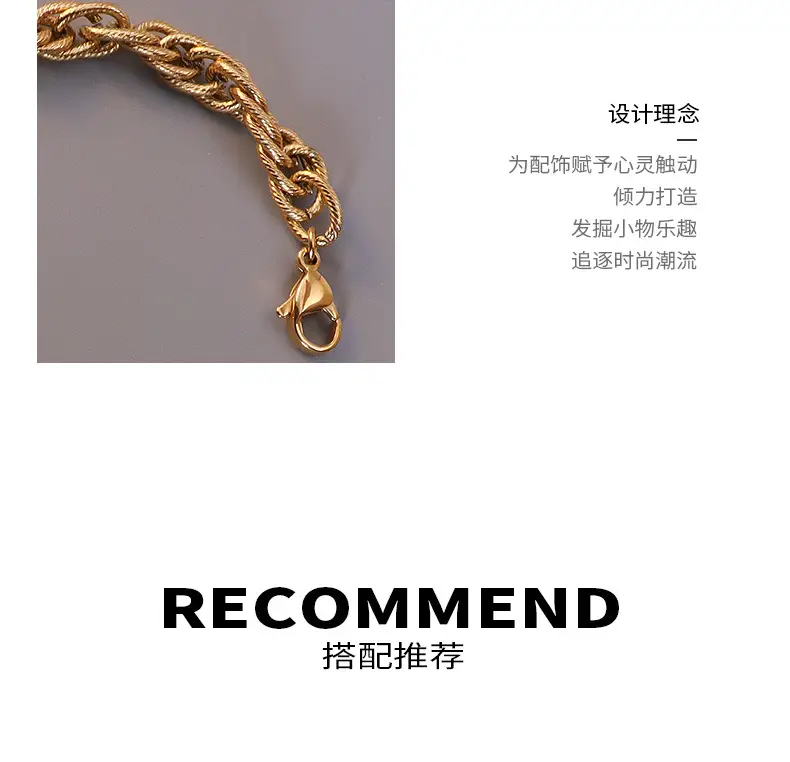 Italian Braided Chain Necklace Set for Women — feature 15