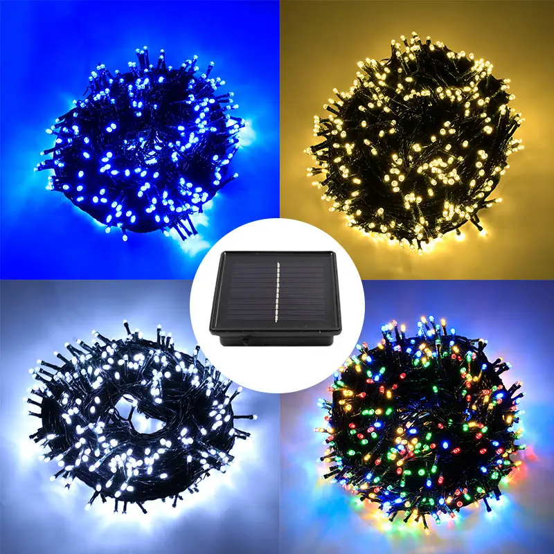 Solar Powered LED Light String Outdoor Waterproof Engineering Lighting - Image 4