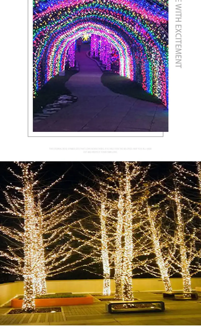 Solar Powered LED Light String Outdoor Waterproof Engineering Lighting — feature 26