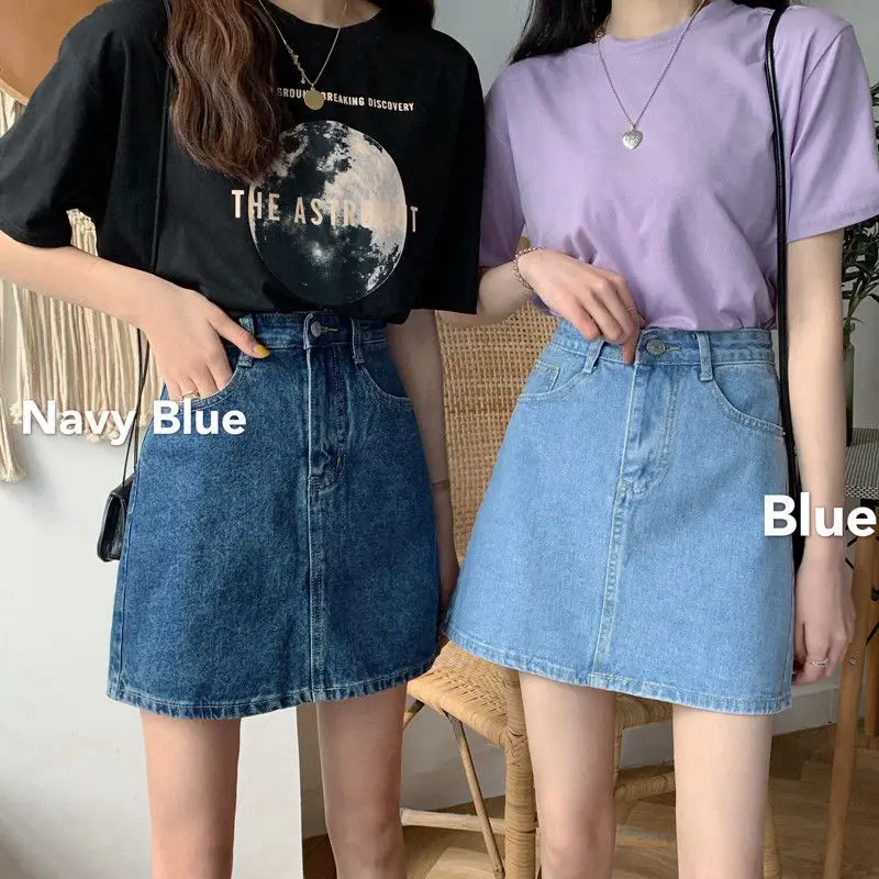 Black High Waist Denim Shorts for Women 2021 - Image 26