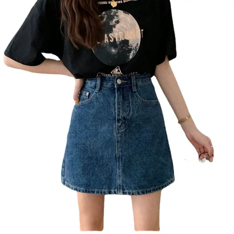 Black High Waist Denim Shorts for Women 2021 - Image 30