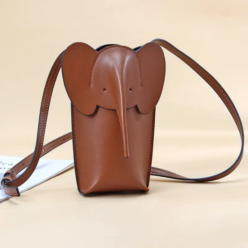2021 Genuine Leather Crossbody Bag Women Rhombic Chanel Pearl Chain Mobile Phone Bag — feature 9