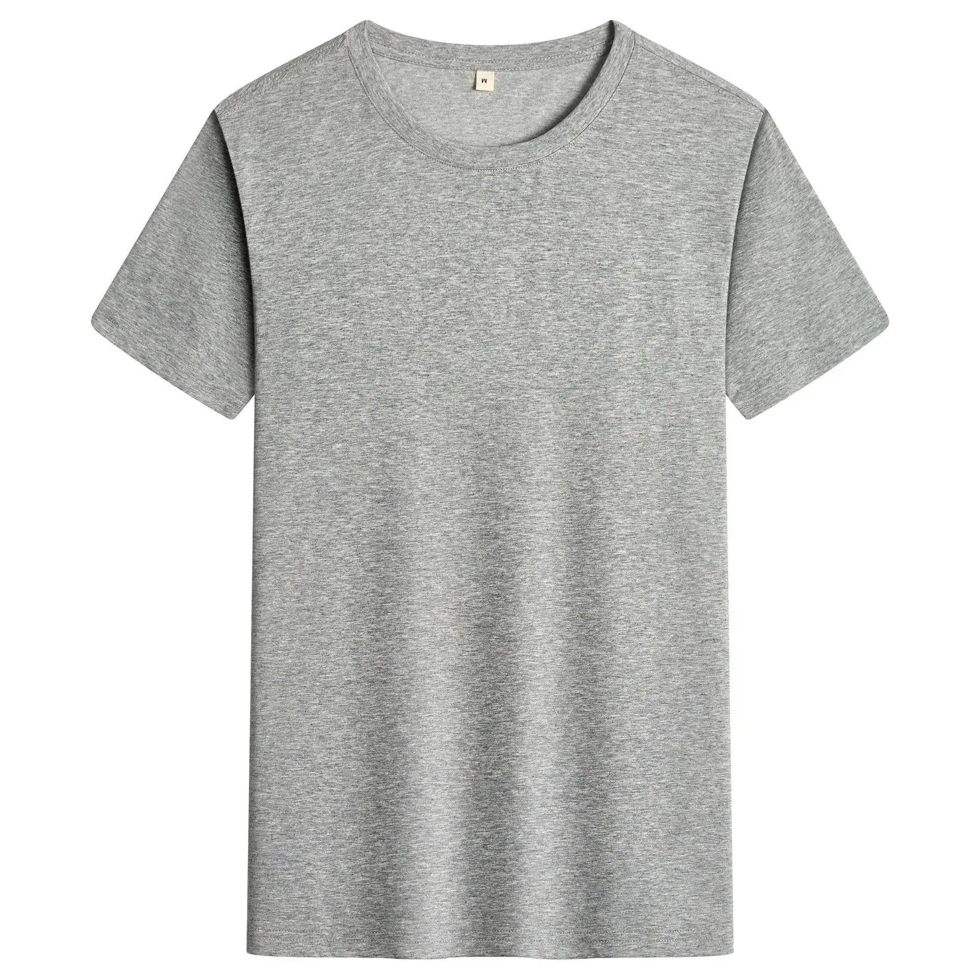 200g Blue Cotton T-Shirt Crew Neck Half Sleeve