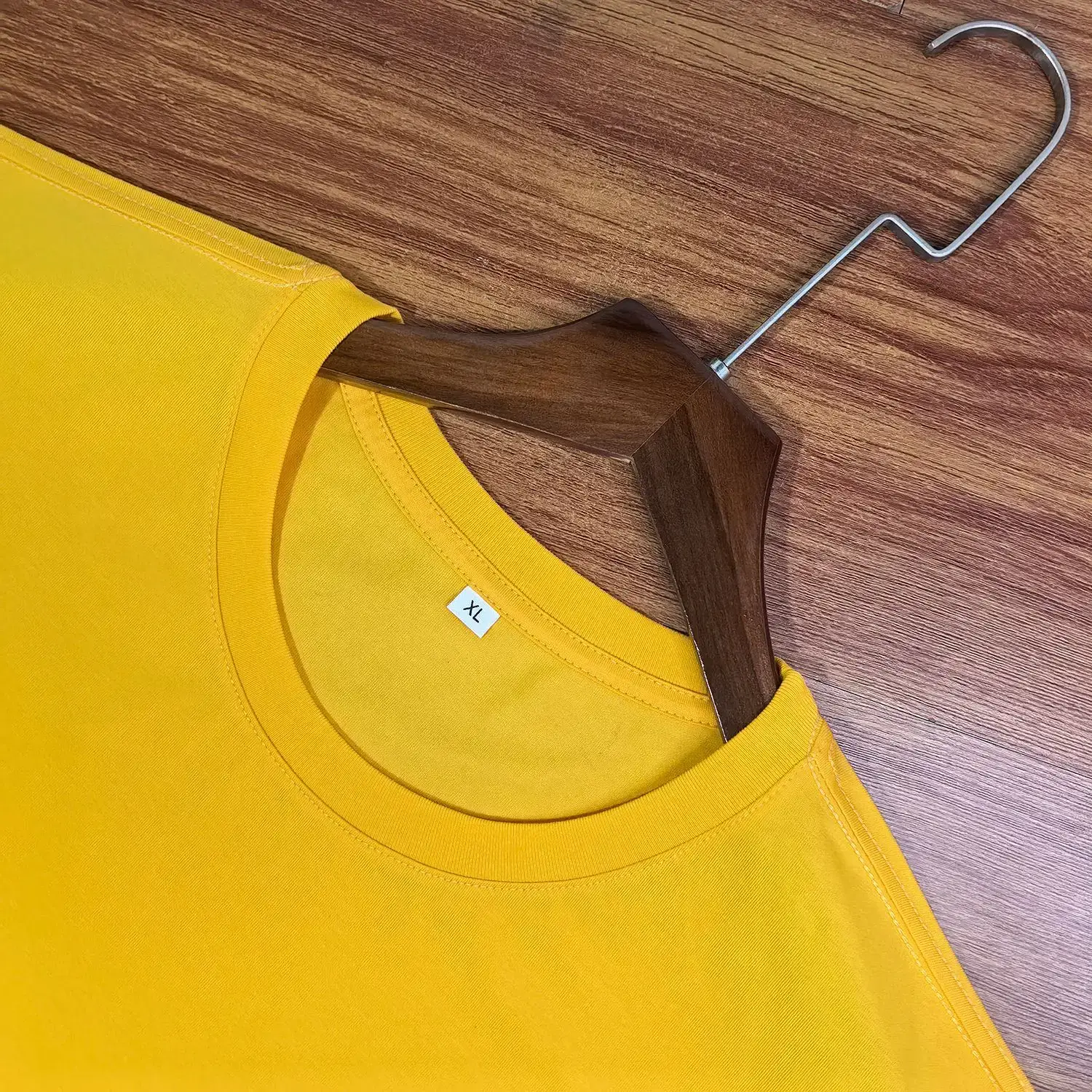 200g Blue Cotton T-Shirt Crew Neck Half Sleeve