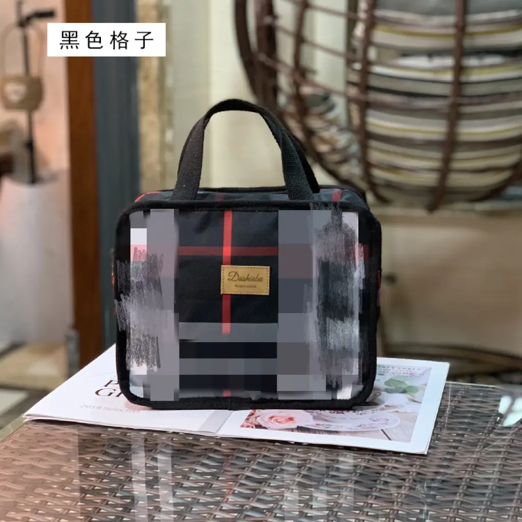 New Korean Style Waterproof Wash Bag Large Capacity Lunch Box Bag - Image 2