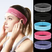 Gray Breathable Sweat Headband for Women — feature 9