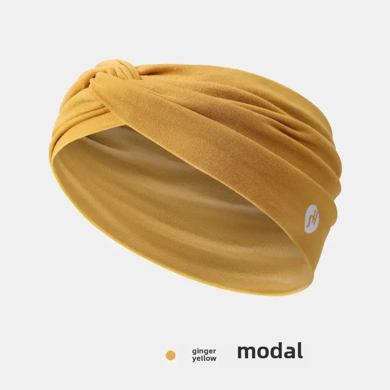 Gray Breathable Sweat Headband for Women - Image 13