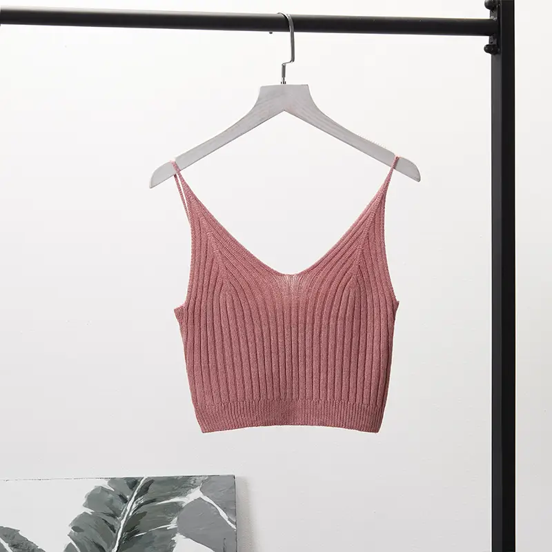 Hot Girl V-Neck Camisole Women's Summer - Image 3