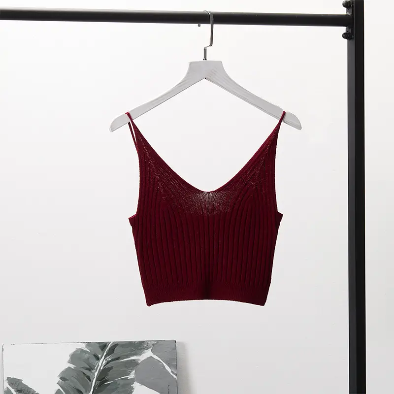 Hot Girl V-Neck Camisole Women's Summer - Image 4