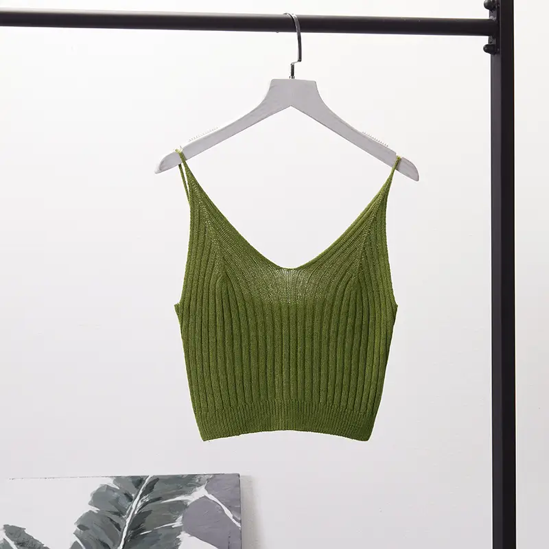 Hot Girl V-Neck Camisole Women's Summer - Image 5