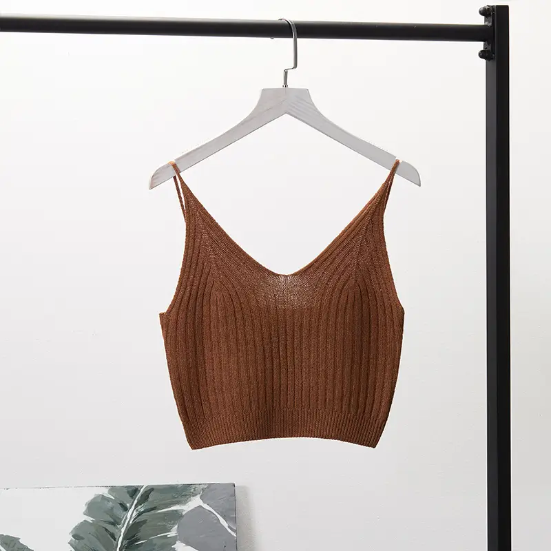 Hot Girl V-Neck Camisole Women's Summer - Image 7