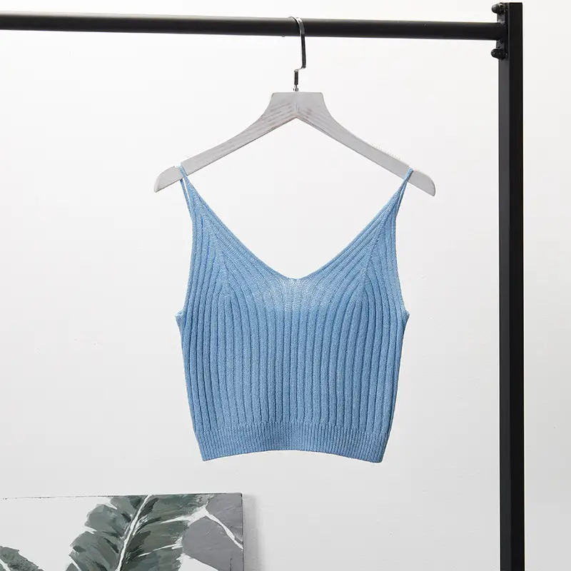 Hot Girl V-Neck Camisole Women's Summer — feature 22