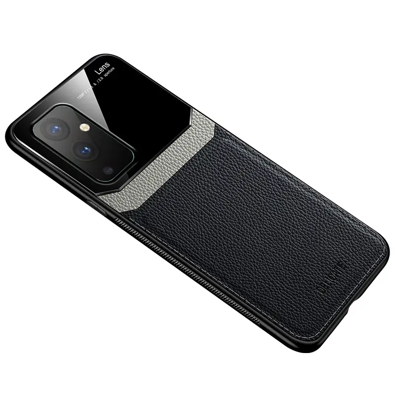 One Plus 9 Phone Case Full Leather Pattern Men Business Protective - Image 13