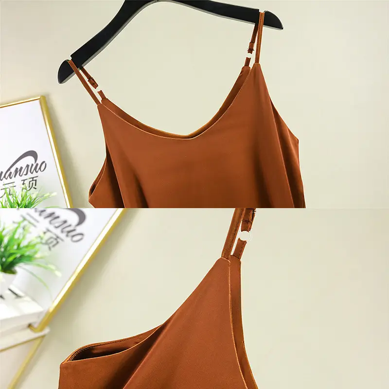 Black Satin Long Dress Korean Style Off-Shoulder Sexy Base Skirt - Image 12