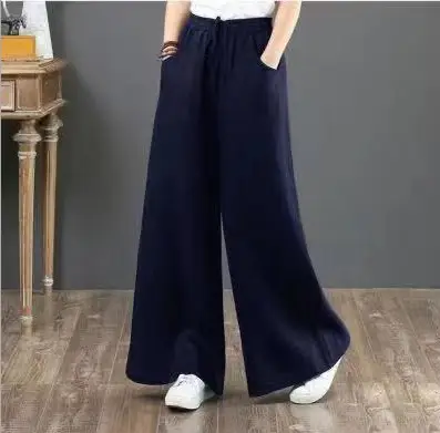 2024 Linen Wide Leg Pants Large Women - Image 7