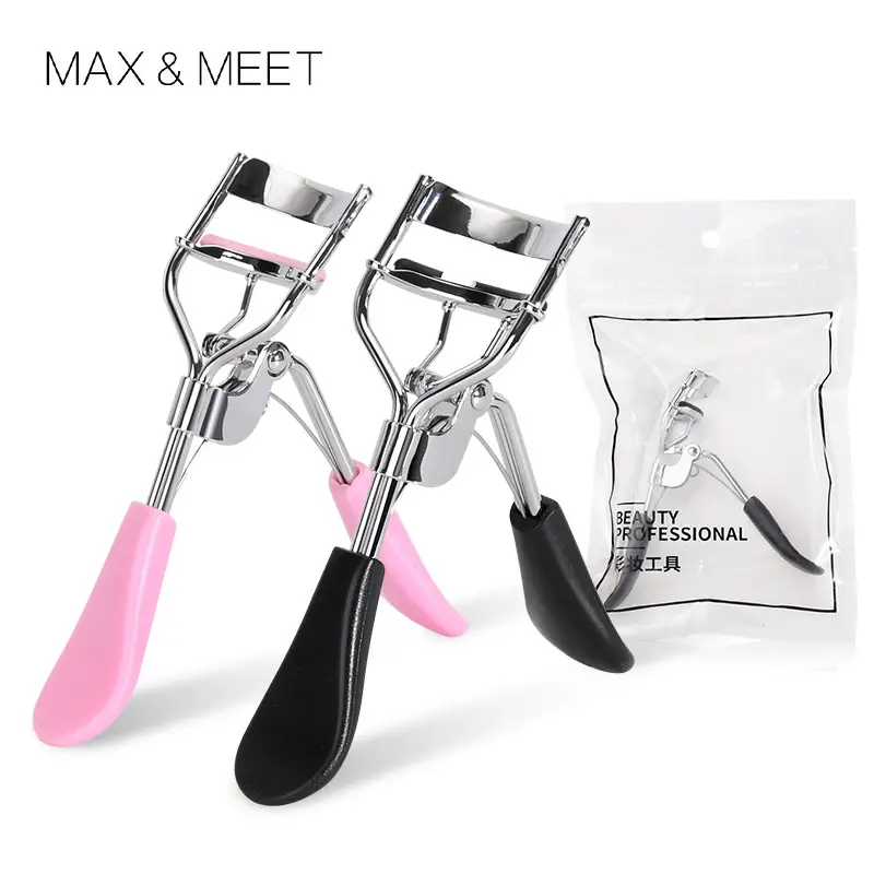Chrome Eyelash Curler with Black Plastic Handle - Image 16
