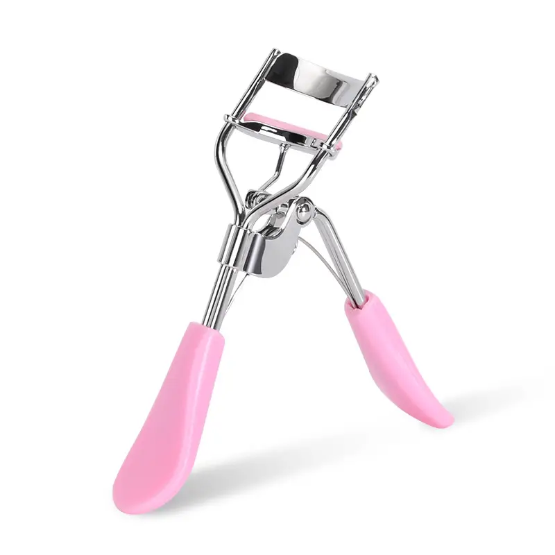 A04016283 pink handle chrome A4 eyelash curler