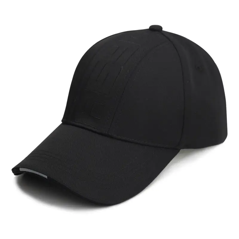 White Korean Style Baseball Cap with English Letter Embroidery - Image 6