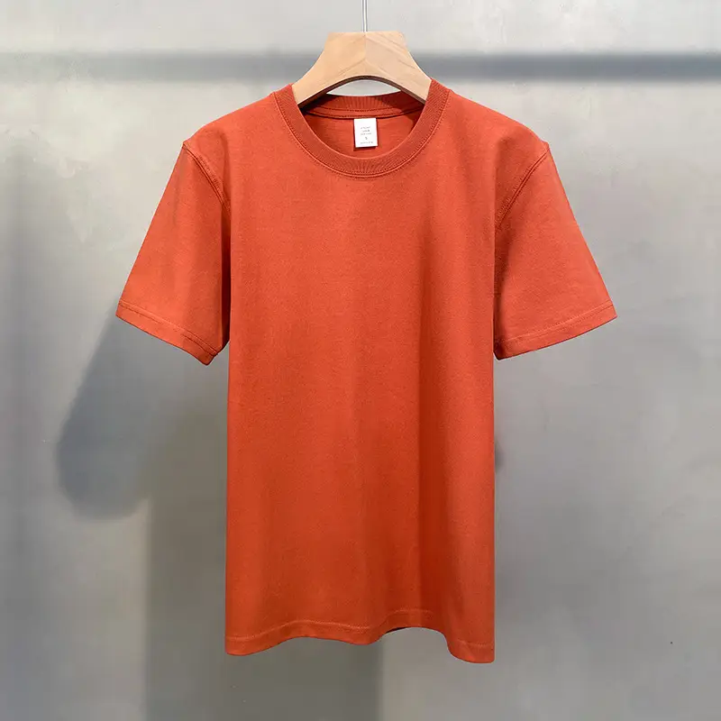Men Cotton Peach T-Shirt 280g Unstitched