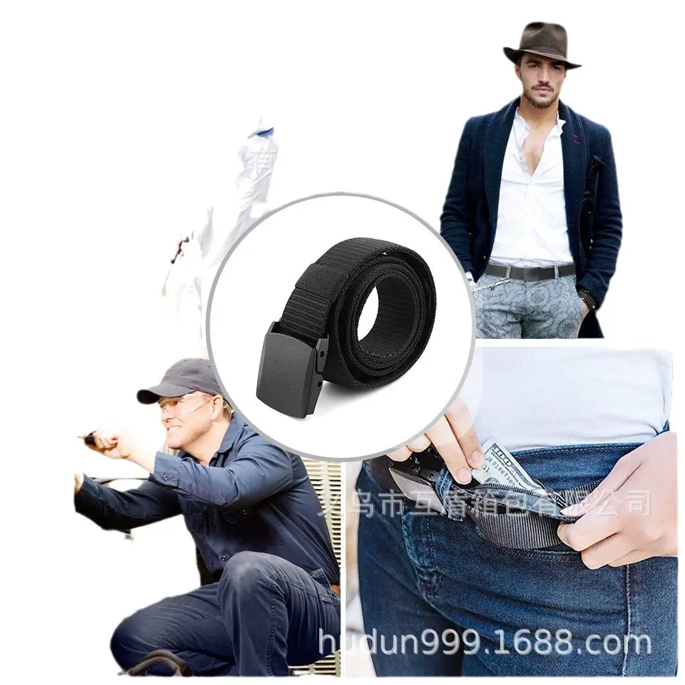 Hidden Belt Anti-Theft Wallet for Men Women - Image 9