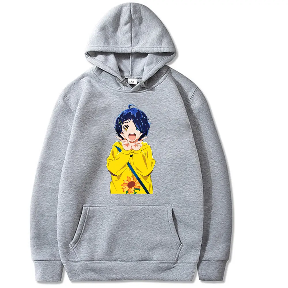 Women's White Ai Ohto Sunflower Print Hoodie - Image 4