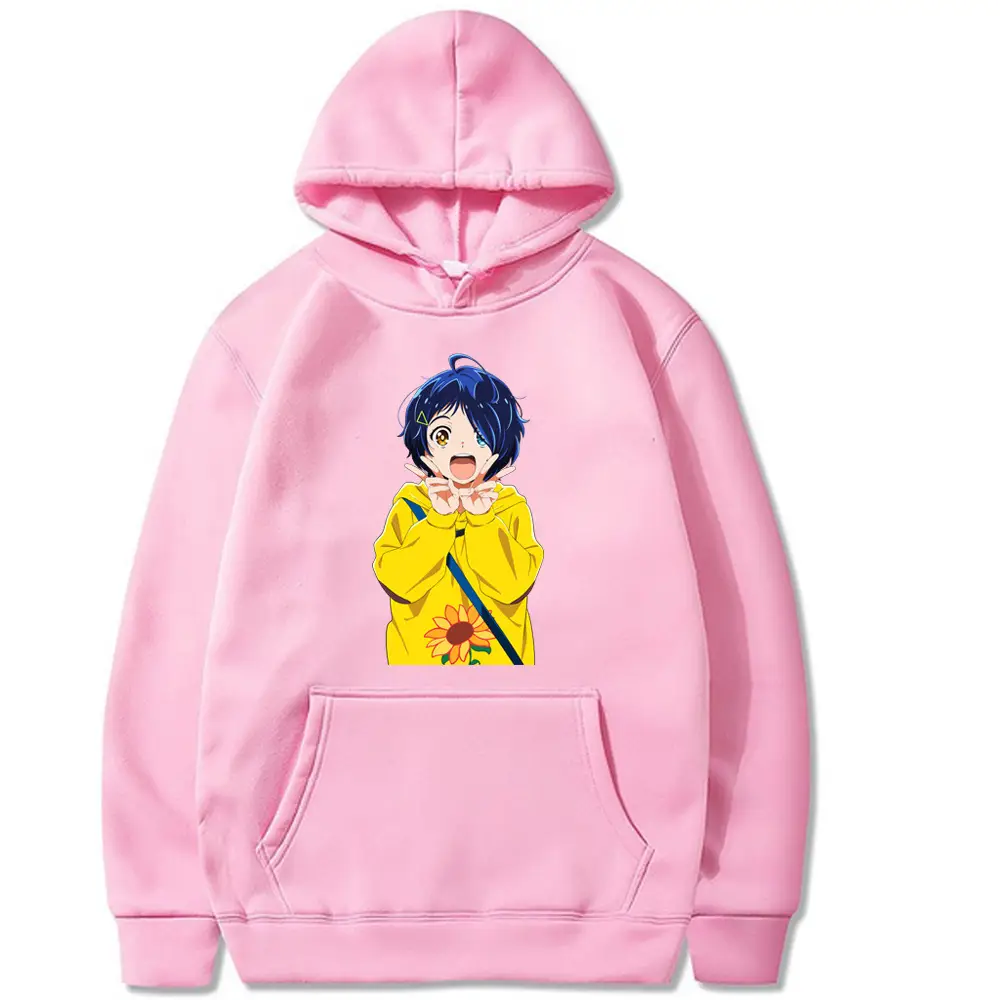 Women's White Ai Ohto Sunflower Print Hoodie - Image 6