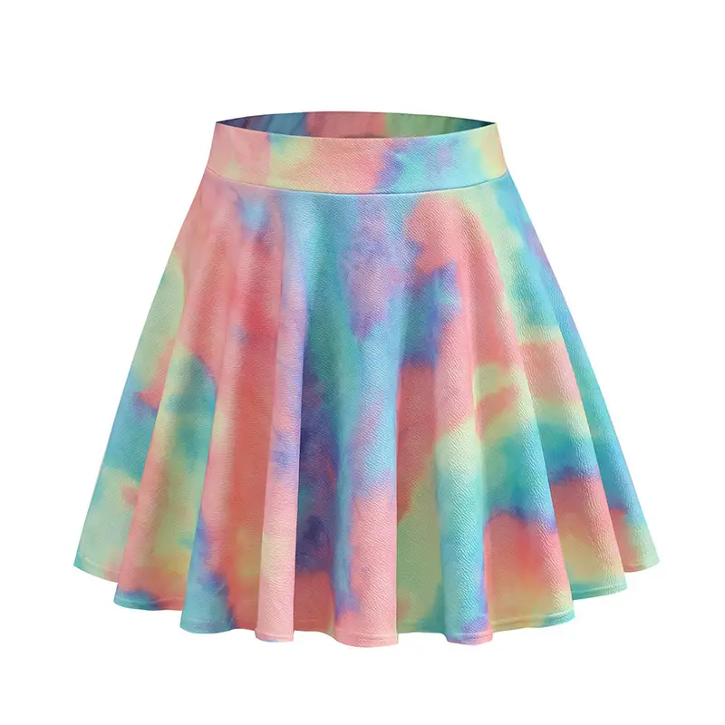 Halloween Ghost Print Mini Skirt Set - Image 2