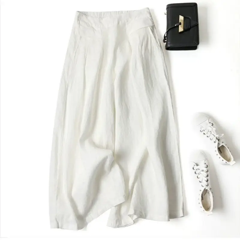 Black Loose Ankle-Length Women's Pants 2025 - Image 11