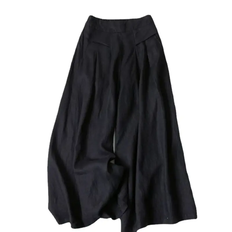 Black Loose Ankle-Length Women's Pants 2025 - Image 12