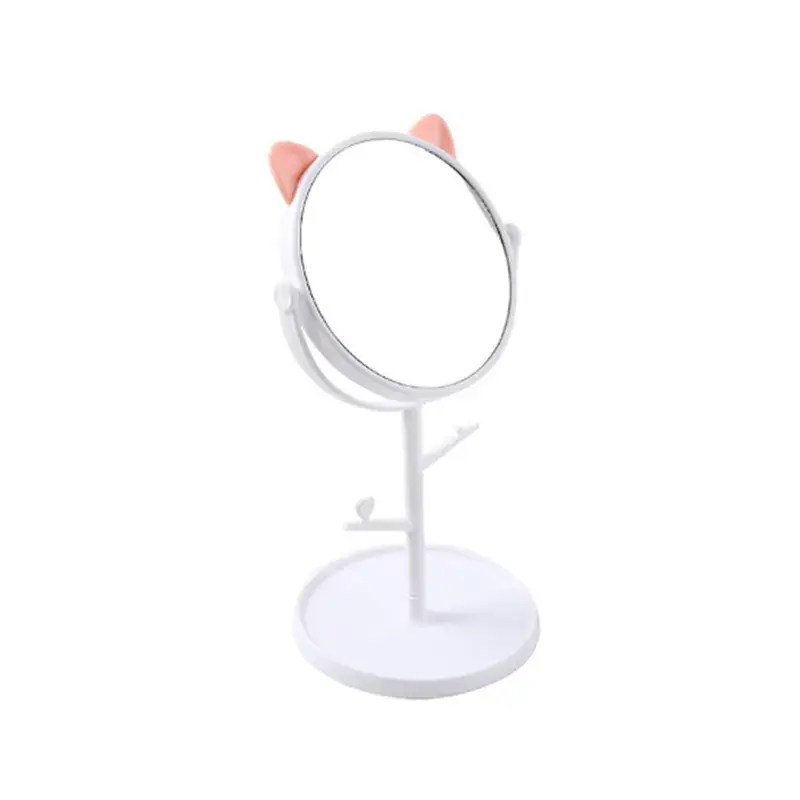 Cat Ear Makeup Mirror with Rotatable Design - Image 5