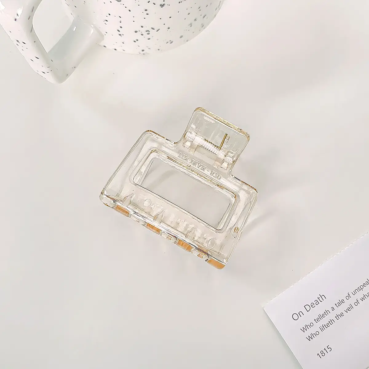 Transparent Korean Arc Hair Clip for Women - Image 5