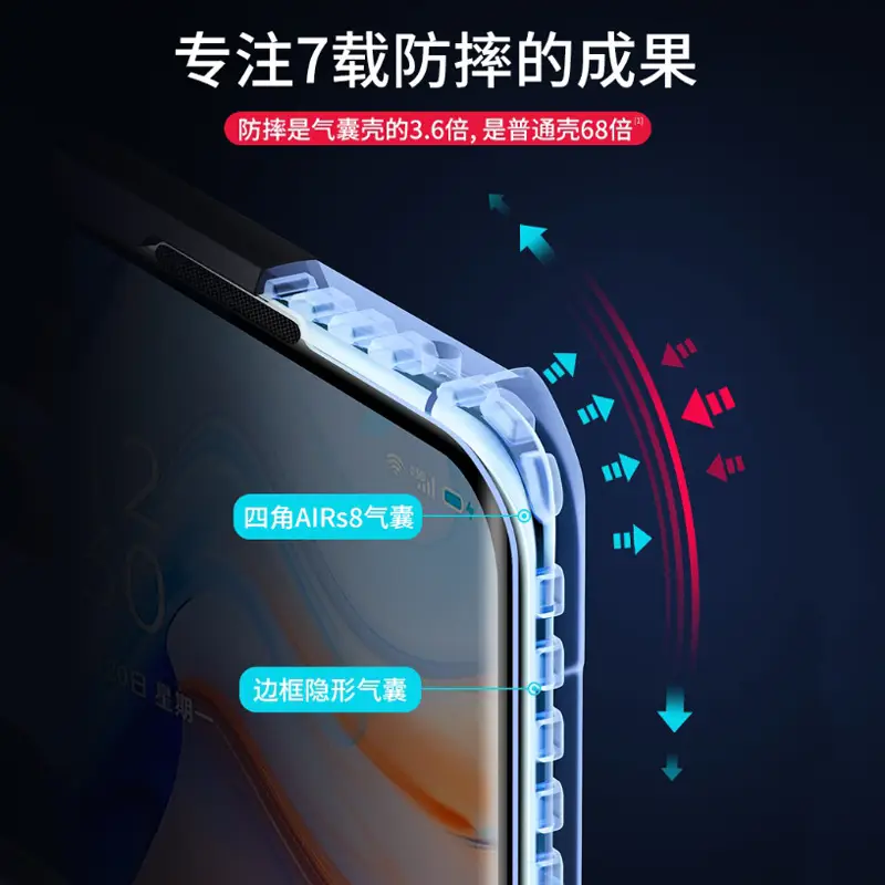 Xundi Silicone Anti-Fall Phone Case for Asus ROG 7Pro - Image 3