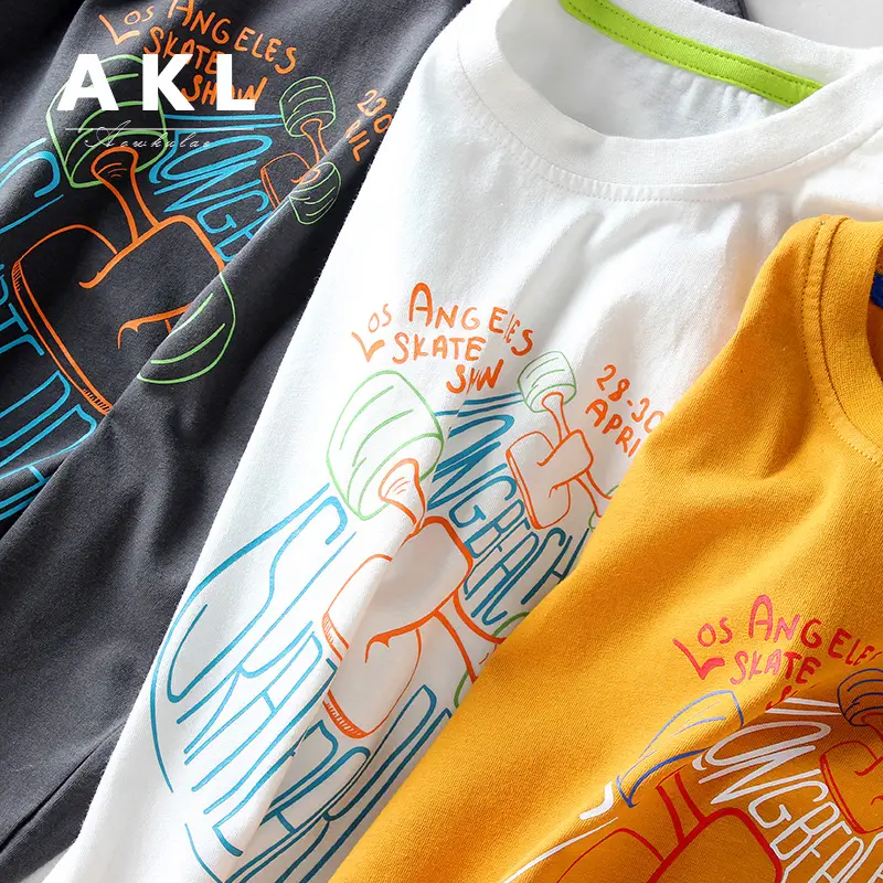 Children's Striped Cotton T-Shirt Medium to XL - Image 20
